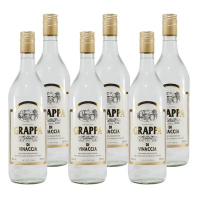 Grappa di Vinaccia Bianca (6 x 1,0L)