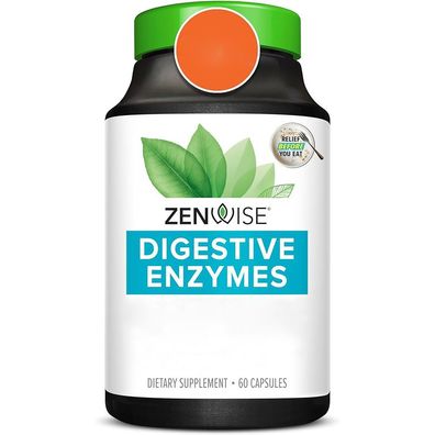 Zenwise, Digestive Enzymes, 60 Veg. Kapseln