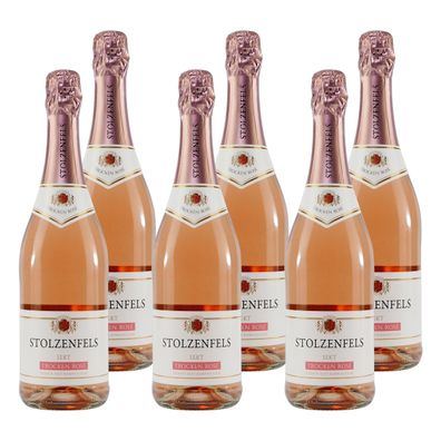 Stolzenfels Sekt Rosé -trocken (6 x 0,75L)