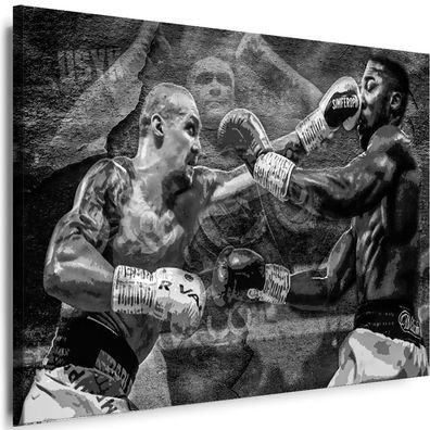 Wandbilder A. Ussyk Boxer Boxweltmeister Sport LeinwandBilder Kunstdruck