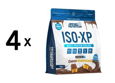4 x Applied Nutrition Iso-XP (1000g) Choco Honeycomb