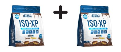2 x Applied Nutrition Iso-XP (1000g) Choco Peanut