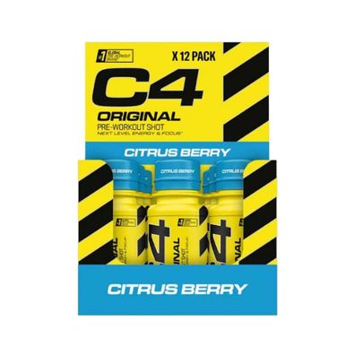 Cellucor C4 Original Shots (12x60ml) Citrus Berry