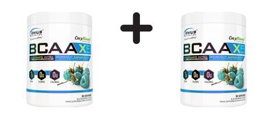2 x Genius Nutrition BCAA-X5 (360g) Blue Raspberry