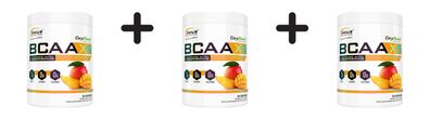 3 x Genius Nutrition BCAA-X5 (360g) Mango
