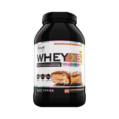 Genius Nutrition Whey-X5 (2000g) Choco Caramel