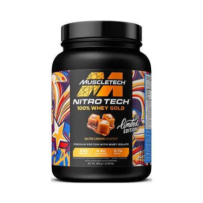 Muscletech Nitro Tech 100% Whey Gold (2lbs) Salted Caramel