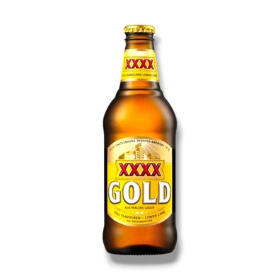 XXX Gold Lager 24 x 0,375l - Australisches Lagerbier mit 3,5% Vol.