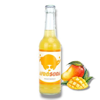 Neu! Afrosoda Magic Mango 24 x 0,33l - Taste The Beat