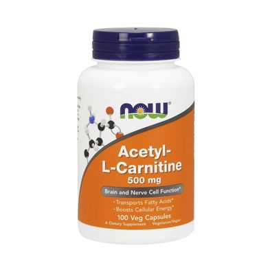 Now Foods Acetyl L-Carnitine 500mg (100)