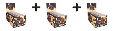 3 x QNT Protein Cookie (12x60g) Chocolate Chips