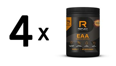 4 x Reflex Nutrition EAA (500g) Mango