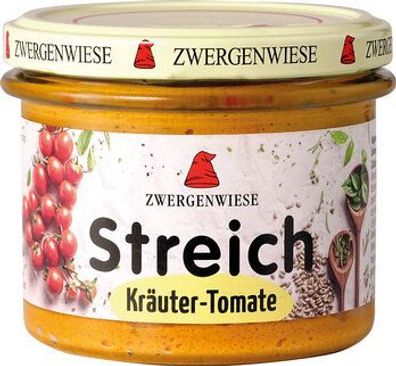 Zwergenwiese 3x Kräuter Tomate Streich 180g