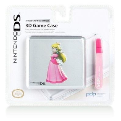 Princess Peach 3D Game Case Spiele-Hülle Hard-Case für 8x Nintendo DS Spiele