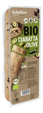 Schnitzer Glutenfreiheit 3x Bio Ciabatta Olive 180g