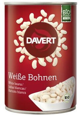 Davert 3x Weiße Bohnen 400g 400g