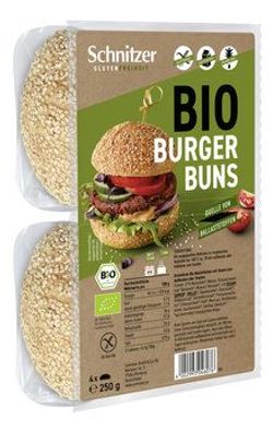 Schnitzer Glutenfreiheit 3x Bio Burger Buns 250g