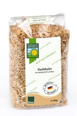 Bohlsener Mühle 3x Nackthafer 500g