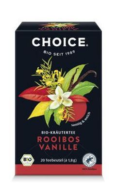 CHOICE® , Yogi Tea GmbH CHOICE® Rooibos Vanille Bio 20x1,8g