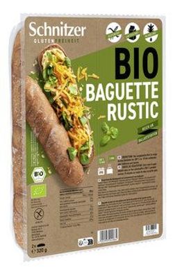 Schnitzer Glutenfreiheit 3x Bio Baguette Rustic 320g