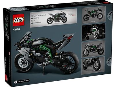 Lego Technic Kawasaki Ninja H2R Motorrad (42170)