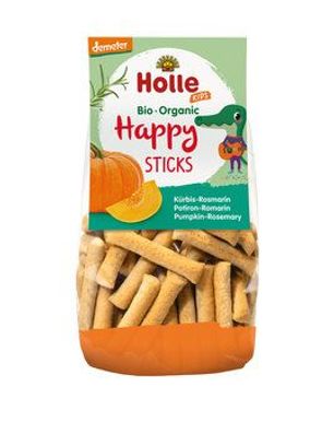 Holle 3x Bio-Happy Sticks Kürbis-Rosmarin 100g