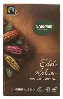 Naturata 6x Edelkakao aus Lateinamerika 125g