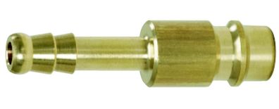 KS TOOLS Messing-Stecknippel mit Schlauchtülle, Ø 13mm