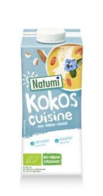Natumi 6x Kokos Cuisine zum Kochen und Backen 200ml