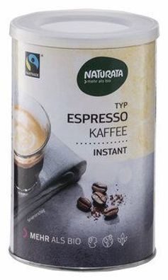 Naturata 6x Espresso Bohnenkaffee, instant, Dose 100g