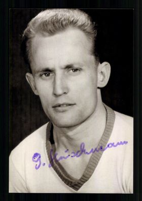 Günter Hirschmann 1935-2023 Foto DDR Nationalspieler 1961 Original + A 234666