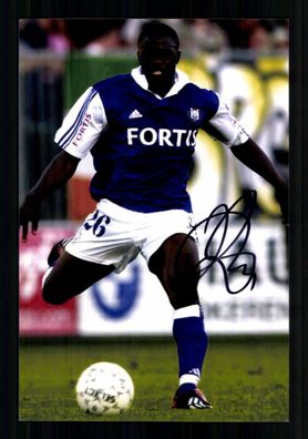 Aruna Dindane Nationalspieler Elfenbeinküste Original Signiert + A 234742