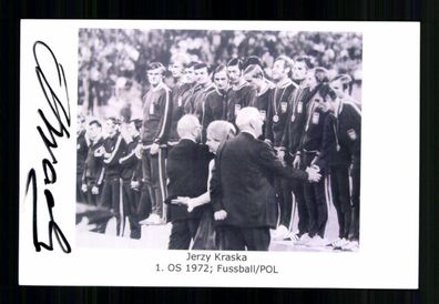Jerzy Kraska Olympiasieger 1972 Polen Original Signiert + A 234764