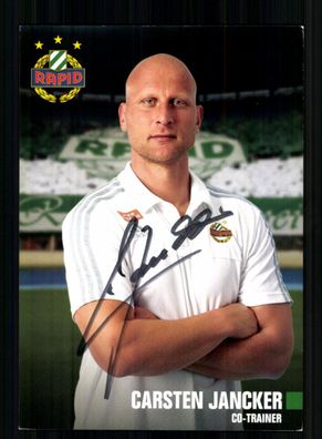 Carsten Jancken Autogrammkarte Rapid Wien 2015-16 Original Signiert + A 234815