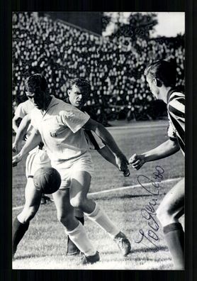 Jochen Carow Foto DDR Nationalspieler 1972 Original Signiert + A 234668