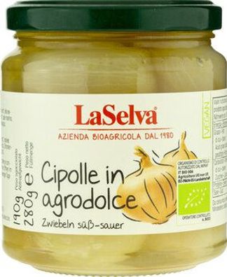 LaSelva 3x Zwiebeln süß-sauer 280g