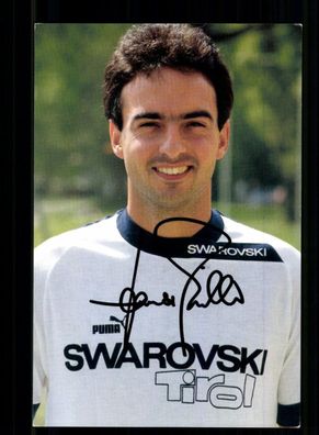 Hansi Müller Autogrammkarte FC Swarovski Tirol Original Signiert + A 234489