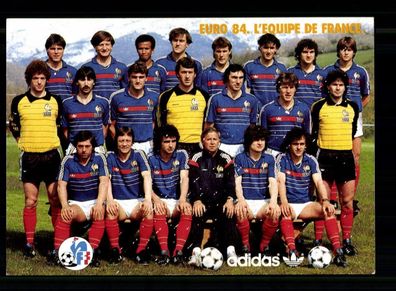 Michel Hidalgo Nationaltrainer Frankreich 1984 Original Signiert + A 234569
