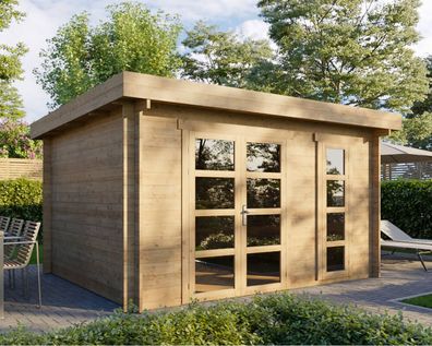 Gartenhaus Bergen 400 x 300 cm