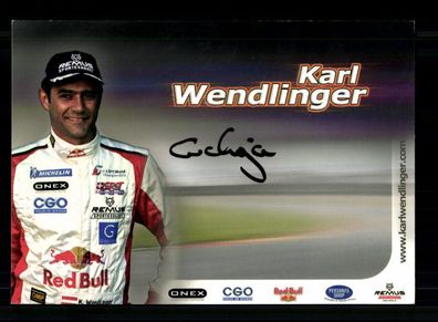 Karl Wendlinger Formel 1 Fahrer 1991-1995 Original Signiert + A 234143