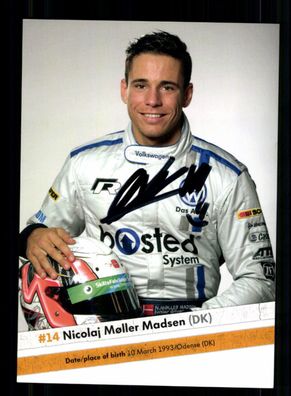 Nicolaj Möller Madsen Autogrammkarte Original Signiert Motorsport + A 234370