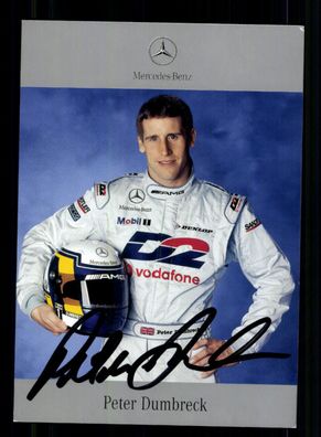 Peter Dumbreck Autogrammkarte Original Signiert Motorsport + A 234401