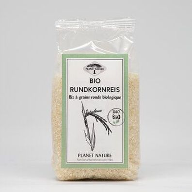 Planet Nature 3x Planet Nature Bio Rundkornreis 500g 500g