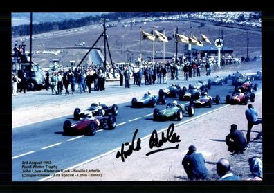 Neville Lederle Formel 1 1962 Foto Original Signiert + A 234104