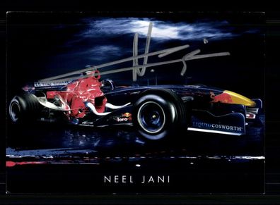 Neel Jani Formel 1 Fahrer 2003-2006 Original Signiert + A 234137