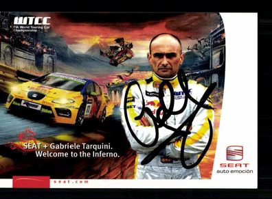 Gabriele Tarquini Formel 1 1987-1995 Original Signiert + A 234146