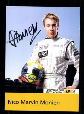 Nico Marvin Monien Autogrammkarte Original Signiert Motorsport + A 234371