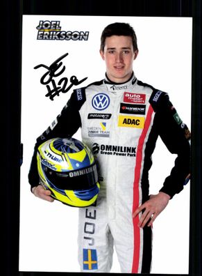 Joel Eriksson Autogrammkarte Original Signiert Motorsport + A 234390