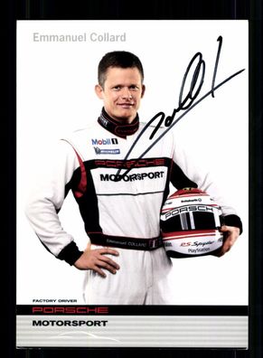 Emmanuel Collard Autogrammkarte Original Signiert Motorsport + A 234392