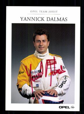 Yannick Dalmas Autogrammkarte Original Signiert Motorsport + A 234400